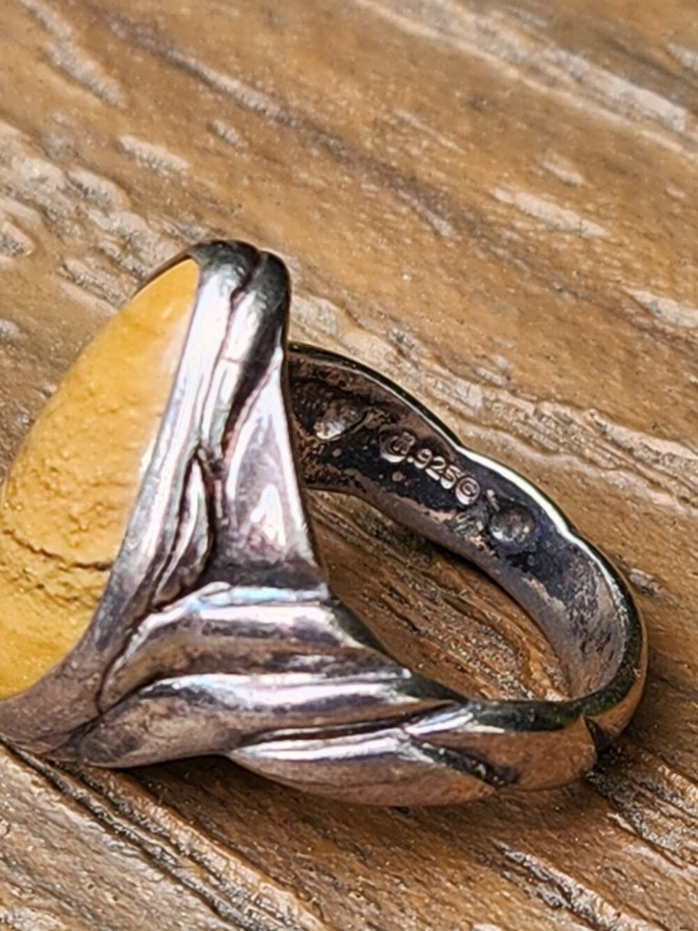 Carolyn Pollack Sterling Silver JASPER RING, size 8 - Picture 7 of 15
